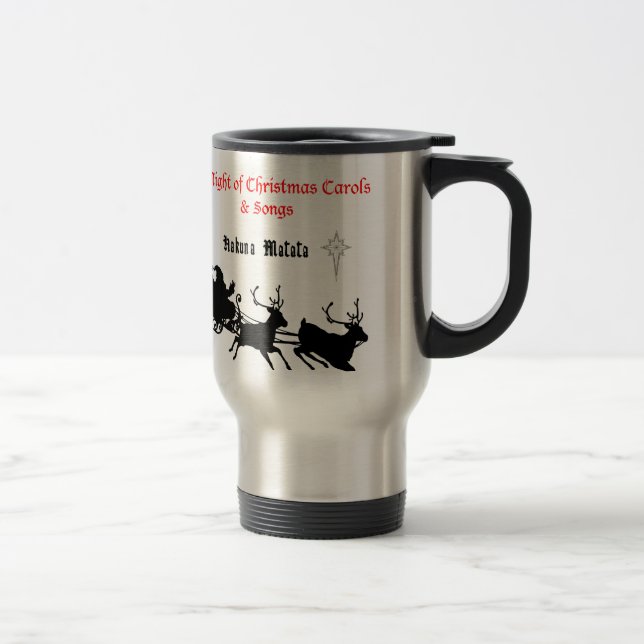Sjunga vid jul - Sång och festglädjen Resemugg (Höger)