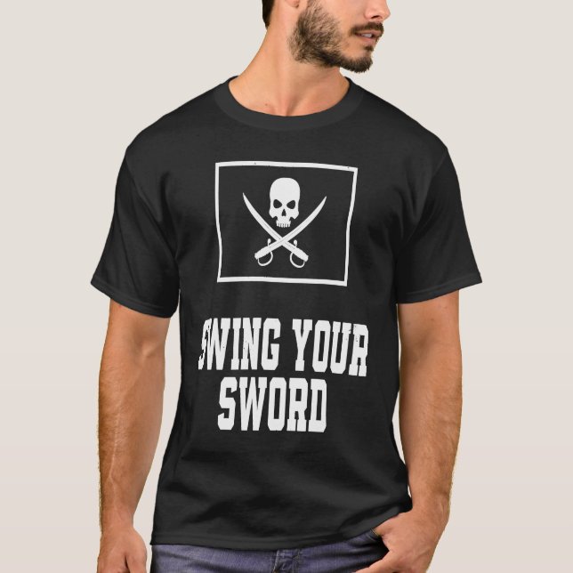 Sjunga Vintagen T Shirt (Framsida)