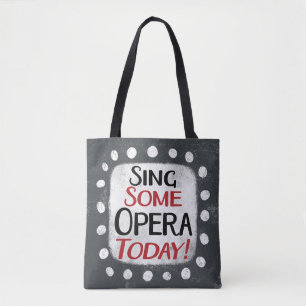 Sjunga vissa opera Today-skräppost Tygkasse