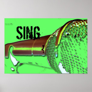 sjungaaffisch poster