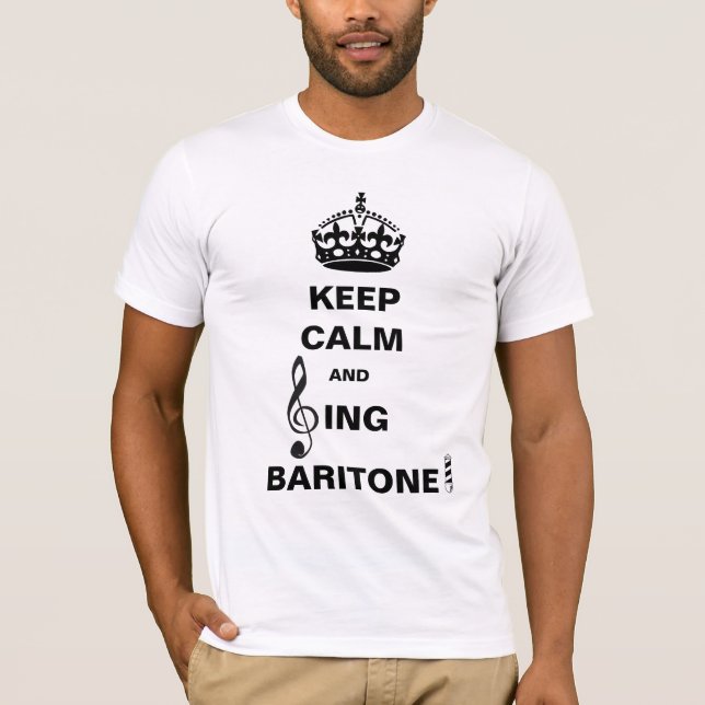 Sjungabaryton Tee Shirt (Framsida)