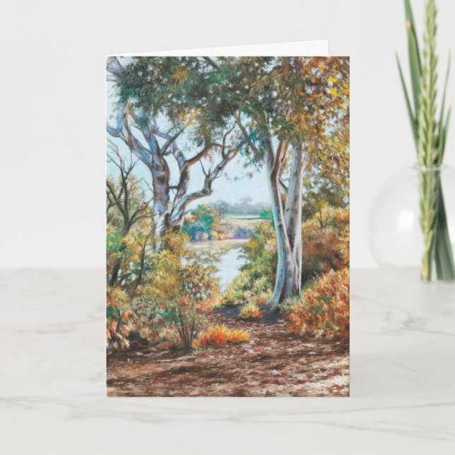 sjungan "Himlen och naturen" - Tack Kort (Framsida)