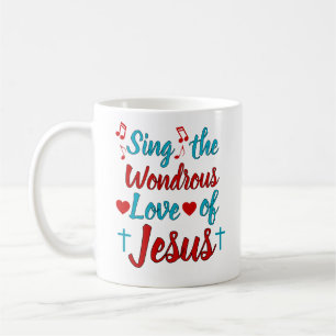 Sjungan Wondrous Kärlek Kaffemugg