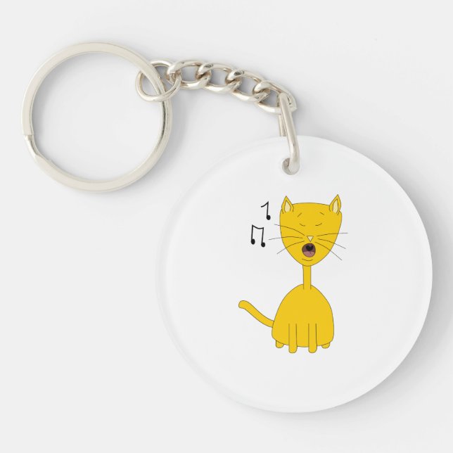 Sjungande Cat. (Framsidan)