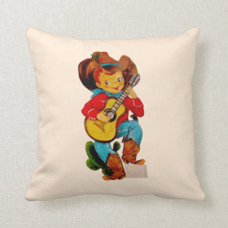 Sjungande Cowboyunge Kudde
