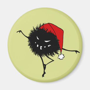 Sjungande dans ont julkryp magnet