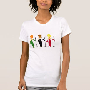 Sjungande Divas Tshirt T-shirt