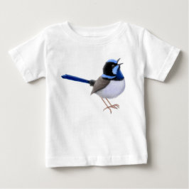 Sjungande felik Jersey för gärdsmygfågelbaby T-shirt
