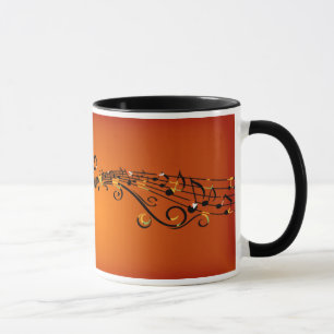 Sjungande fjärilskaffemugg mugg