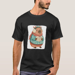 Sjungande Kapybaror i jultröja T Shirt