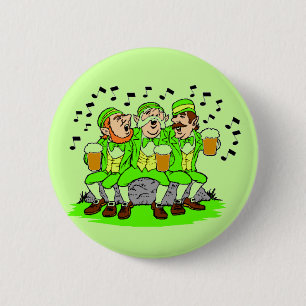 Sjungande Leprechaun-knapp Knapp