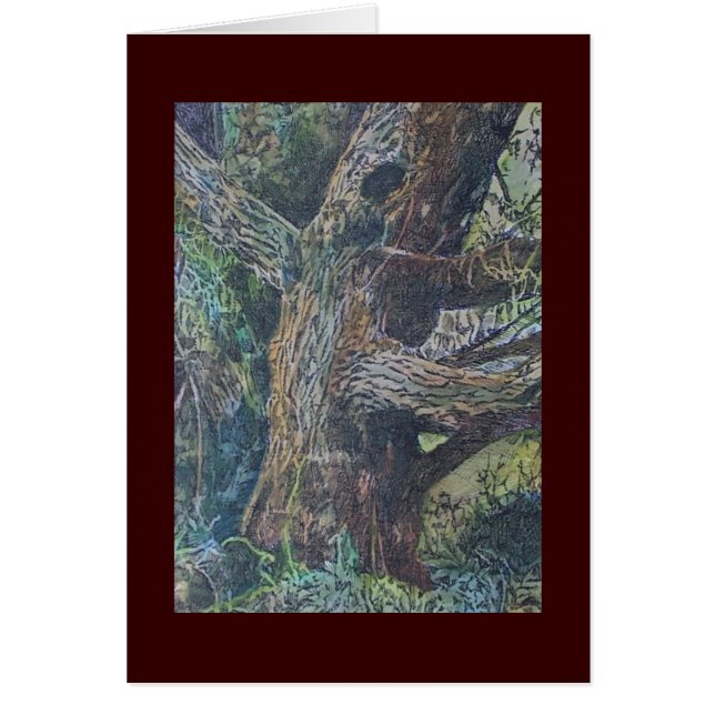 sjungande pil hälsningskort (Framsidan)