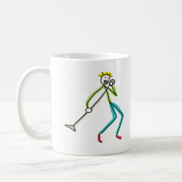 Sjungande Stickman Kaffemugg