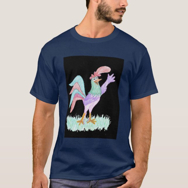 Sjungande Tupp Tee (Framsida)