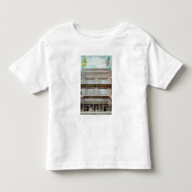Sjungatjocken Co, orientalisk Emporium T-shirt (Framsida)