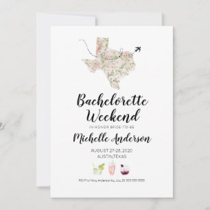 Sjungbröllopshelg i Austin Texas-inbjudan Inbjudningar