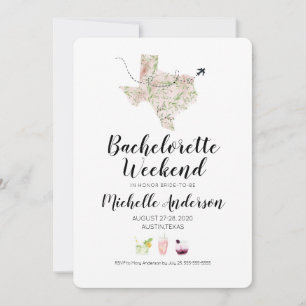 Sjungbröllopshelg i Austin Texas-inbjudan Inbjudningar