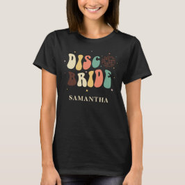 Sjungbrud Disco Brud Anpassade Matchande T Shirt