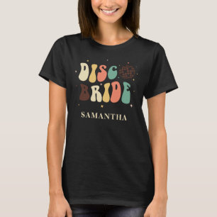 Sjungbrud Disco Brud Anpassade Matchande T Shirt