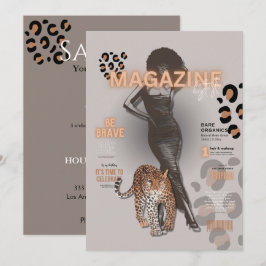 Sjungbrudspartaj mode diva tidning inbjudningar