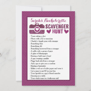 Sjungbrudspelslek-Foto Scavenger Hunt