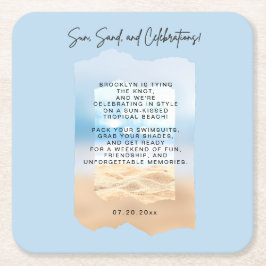 Sjungby möhippa firande underlägg papper kvadrat