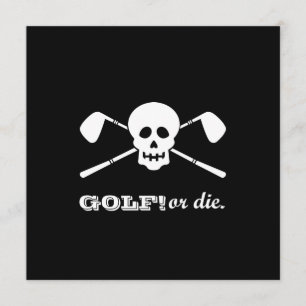 Sjungbyxfest Golf - Inte Död Än! Inbjudningar