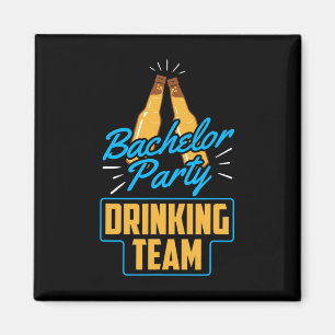 Sjungkarlek Drinking Team Brudgum Brud 1 Magnet