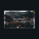 Sjunglingfest Möhippa Firande Visitkort<br><div class="desc">Gulda ballonger Modern företagspresentation  
Redigera och använd!</div>