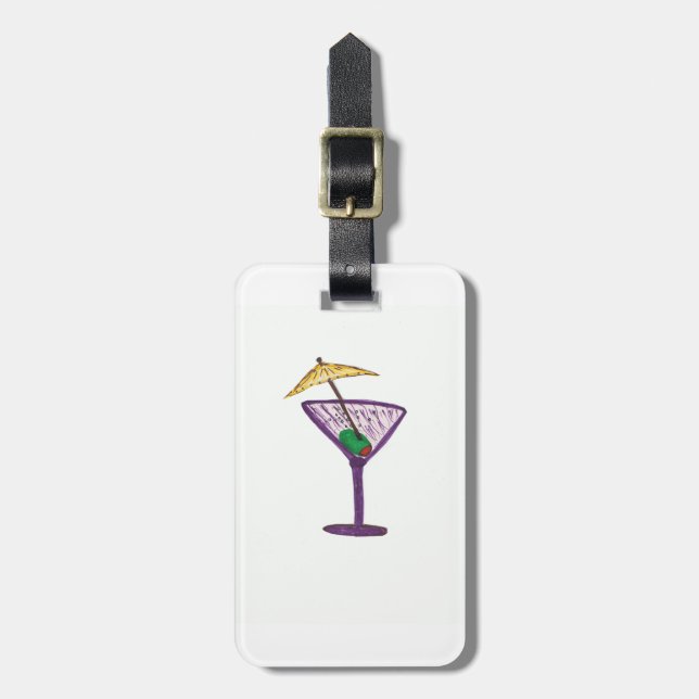 Sjungmöfest med Martini Bagagebricka (Vertikal Framsida)