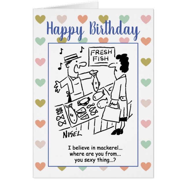 Sjungor till en kund. Hett Chocolate Sång Hälsningskort (Framsidan)