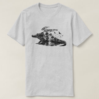 Sjunk ner i Alligator träsk T Shirt
