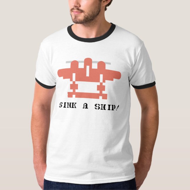 Sjunka en frakt tee shirt (Framsida)