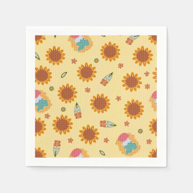 sjunka på party-servetter pappersservett (Framsidan)