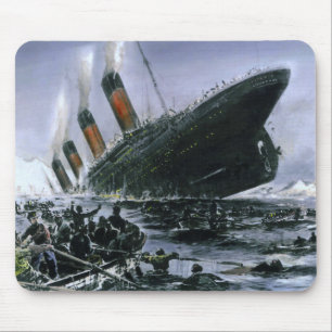 Sjunka Titanic RMS Musmatta