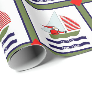 Sjunkande jul presentpapper