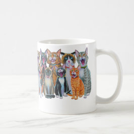 Sjunkande katter, Caroling Cats Wrap runt Mugg