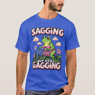 Sjunkande men fortfarande underhållande olämplig v t shirt