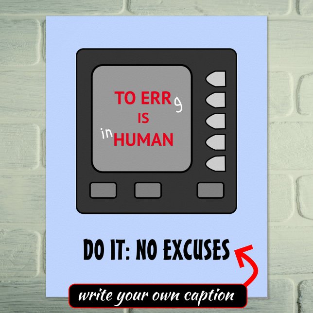 Sjunkande, roliga sporter poster (Skapare uppladdad)