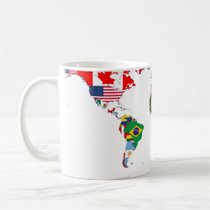 Sjunken världsmugg kaffemugg