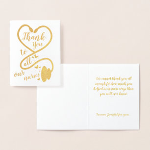 Sjuse Doktor Healthcare Worker Tack Folierat Kort