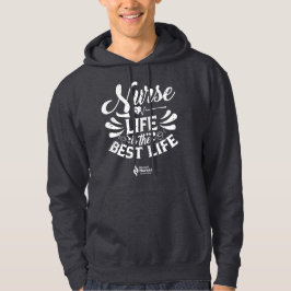 Sjuse Life Mörk Färgad Hoodie