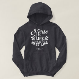 Sjuse Life Mörk Färgad Hoodie