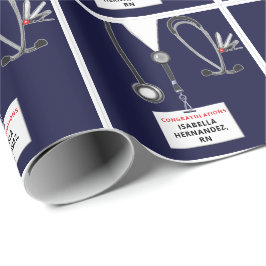 Sjuse Studentfest Gift Presentpapper