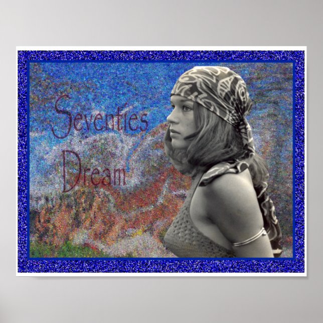 Sjuttio drömmer om flickan poster (Framsidan)