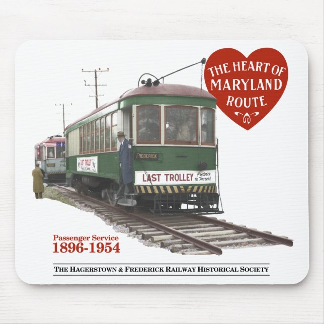 Sjuttioårsjubileum i Trolley - Mousepad Musmatta (Framsidan)