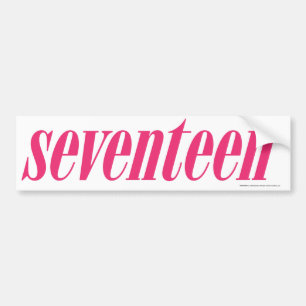 Sjutton Logo-Magenta Bildekal