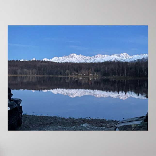 Sjutton sjömil Sjö Alaska Poster @3dudes1life (Framsidan)