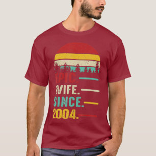 Sjuttonde Bröllop-årsdagen av gåva till hennes Epi T Shirt