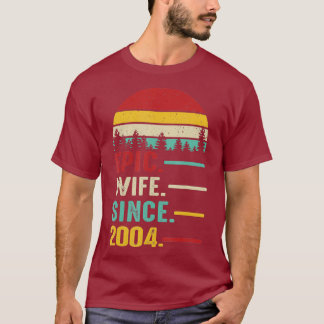 Sjuttonde Bröllop-årsdagen av gåva till hennes Epi T Shirt